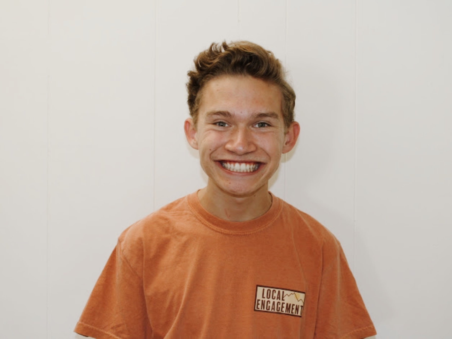 Gavin Haberle smiles for a picture.
