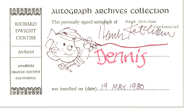 Photo of autograph