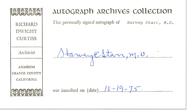 Photo of autograph