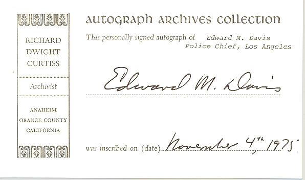 Photo of autograph