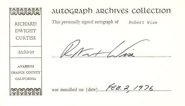 Photo of autograph