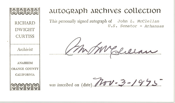 Photo of autograph