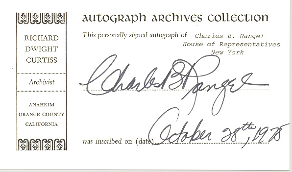 Photo of autograph