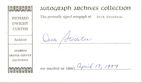 Photo of autograph