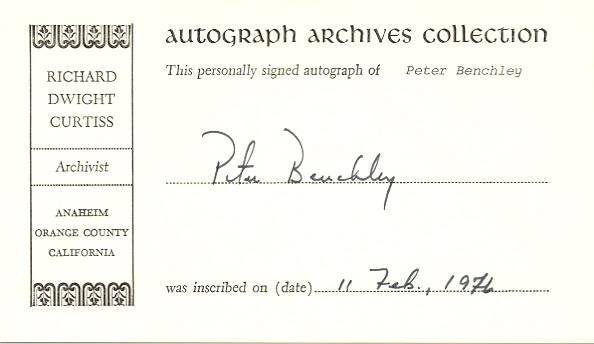 Photo of autograph