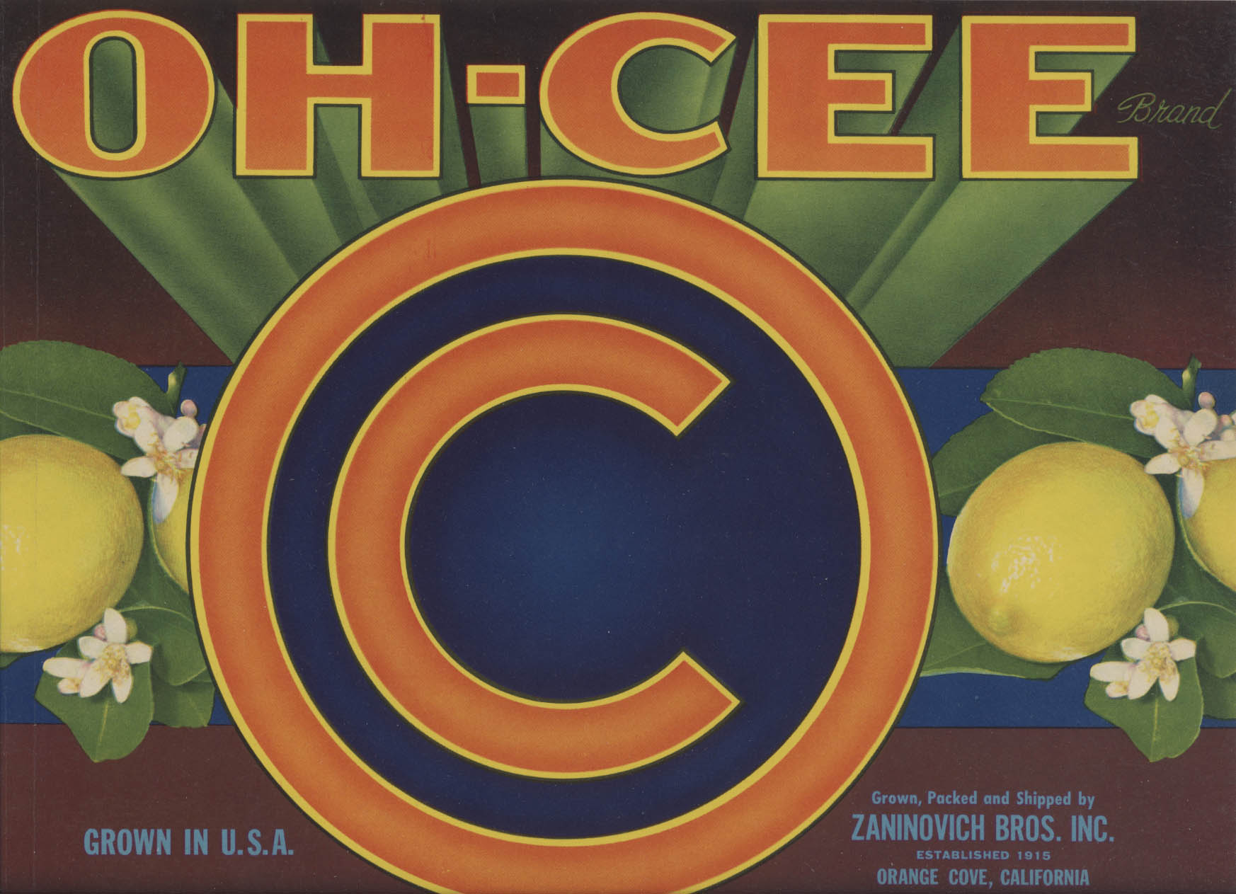 Photo of label