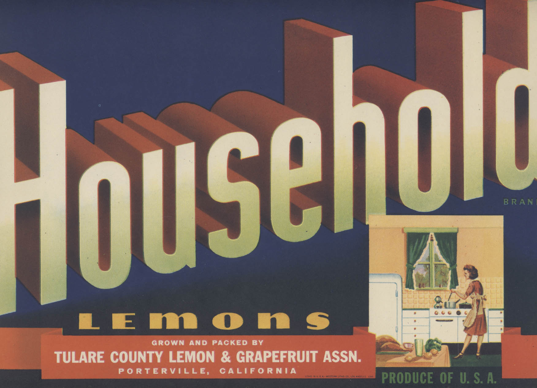 Photo of label