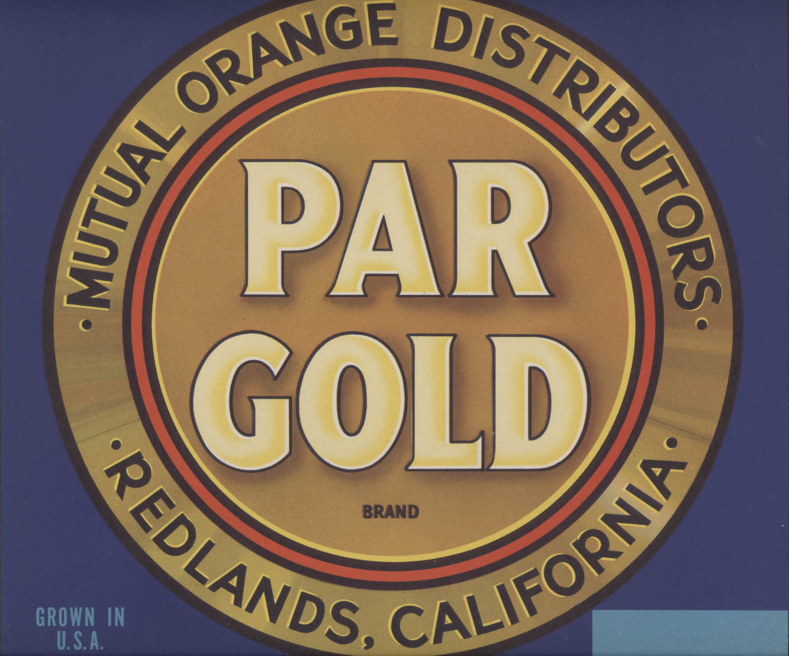 Photo of label