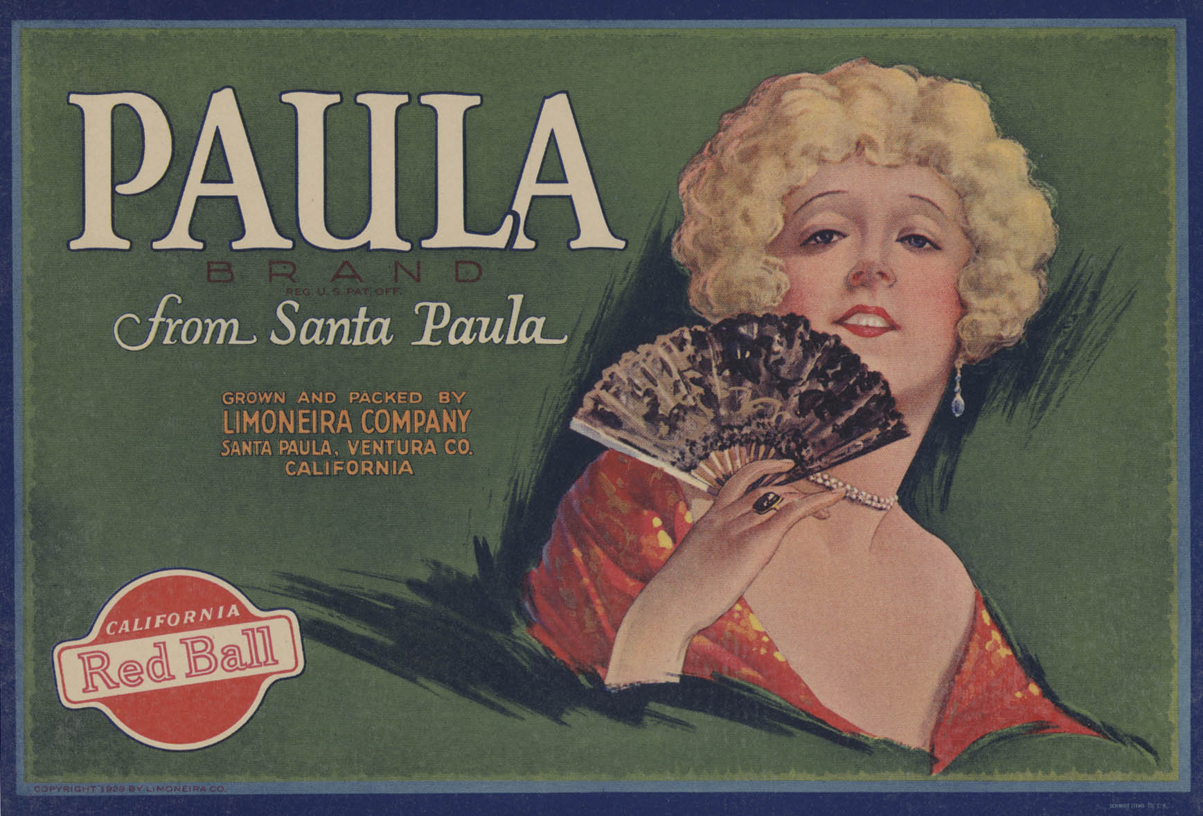 Photo of label